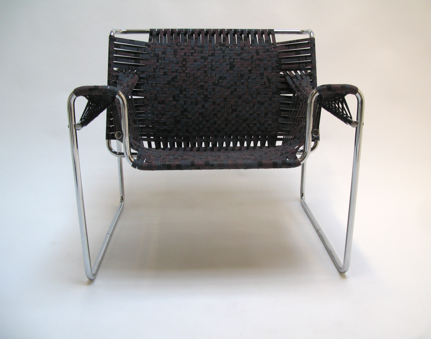 Armchair Wassily White Or Black Marcel Breuer Leather Steel Leather Real Design Ebay