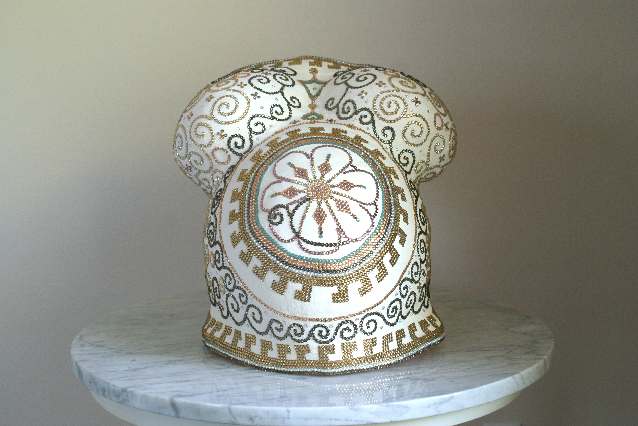 Pregnancy Casting Sculpture by Christina Justiz Roush