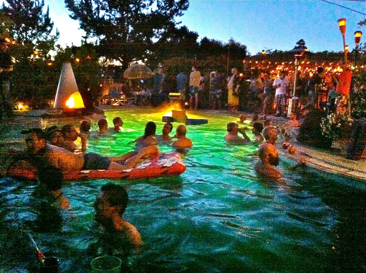 Don't forget to bring a towel.