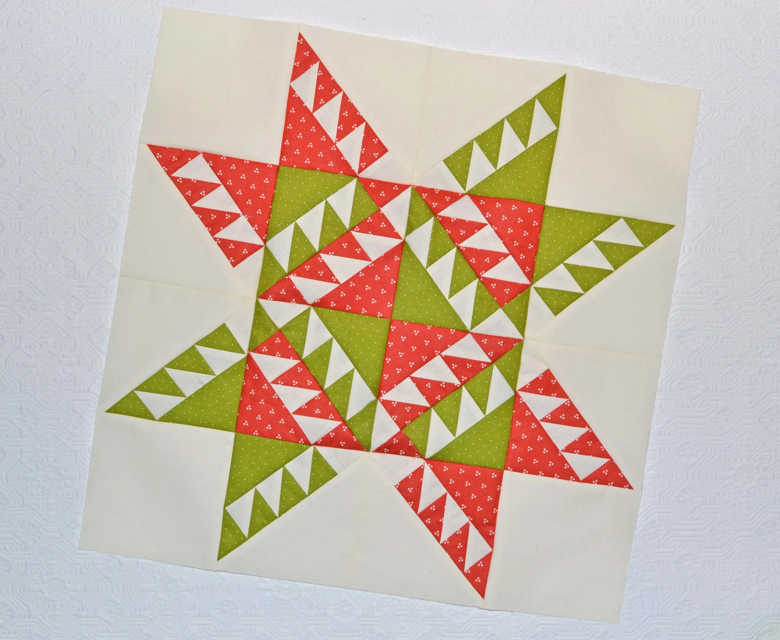 Block 3 Feathered Star