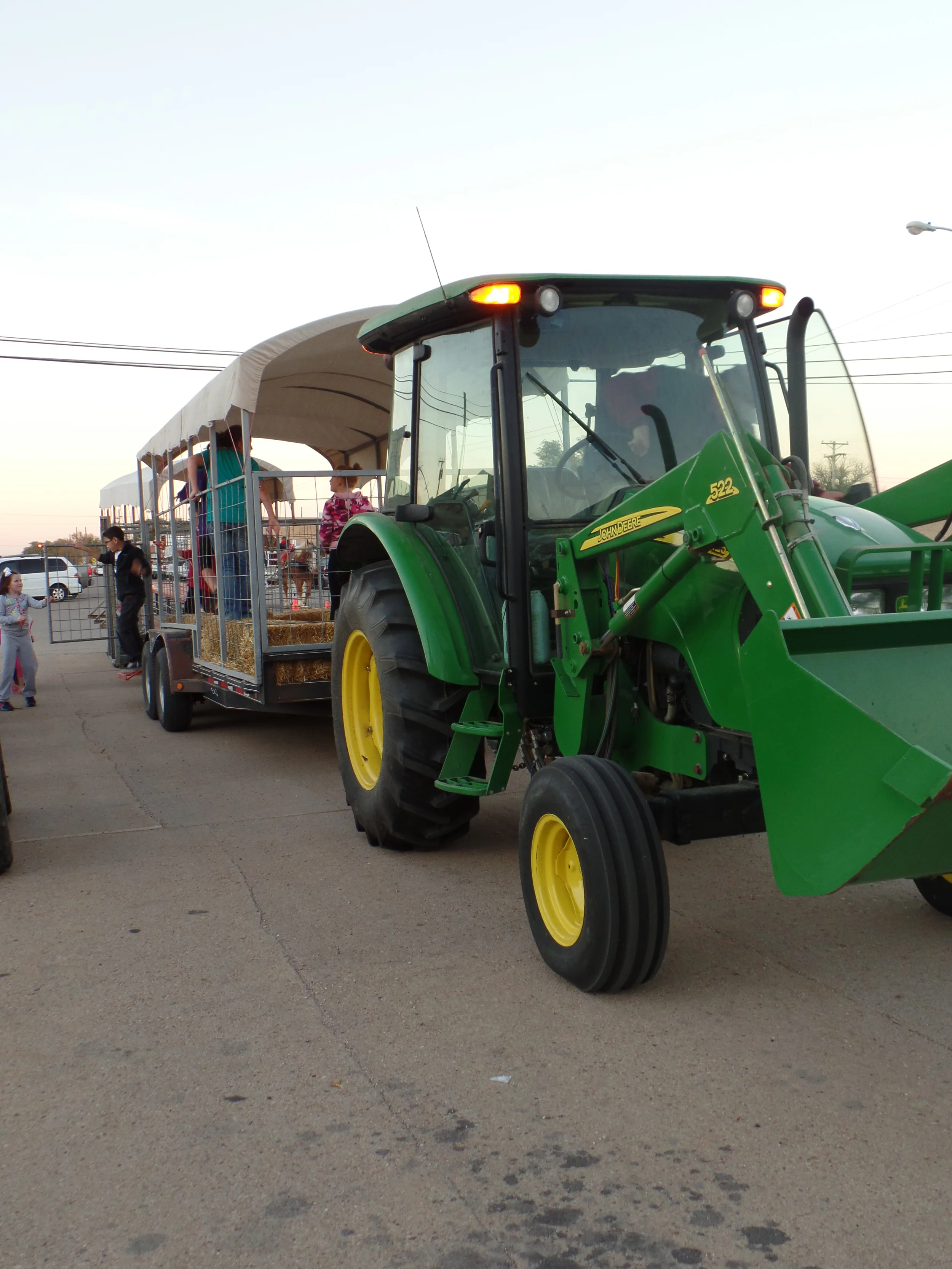 The "Hay Ride" at the SCoC Fall Festival