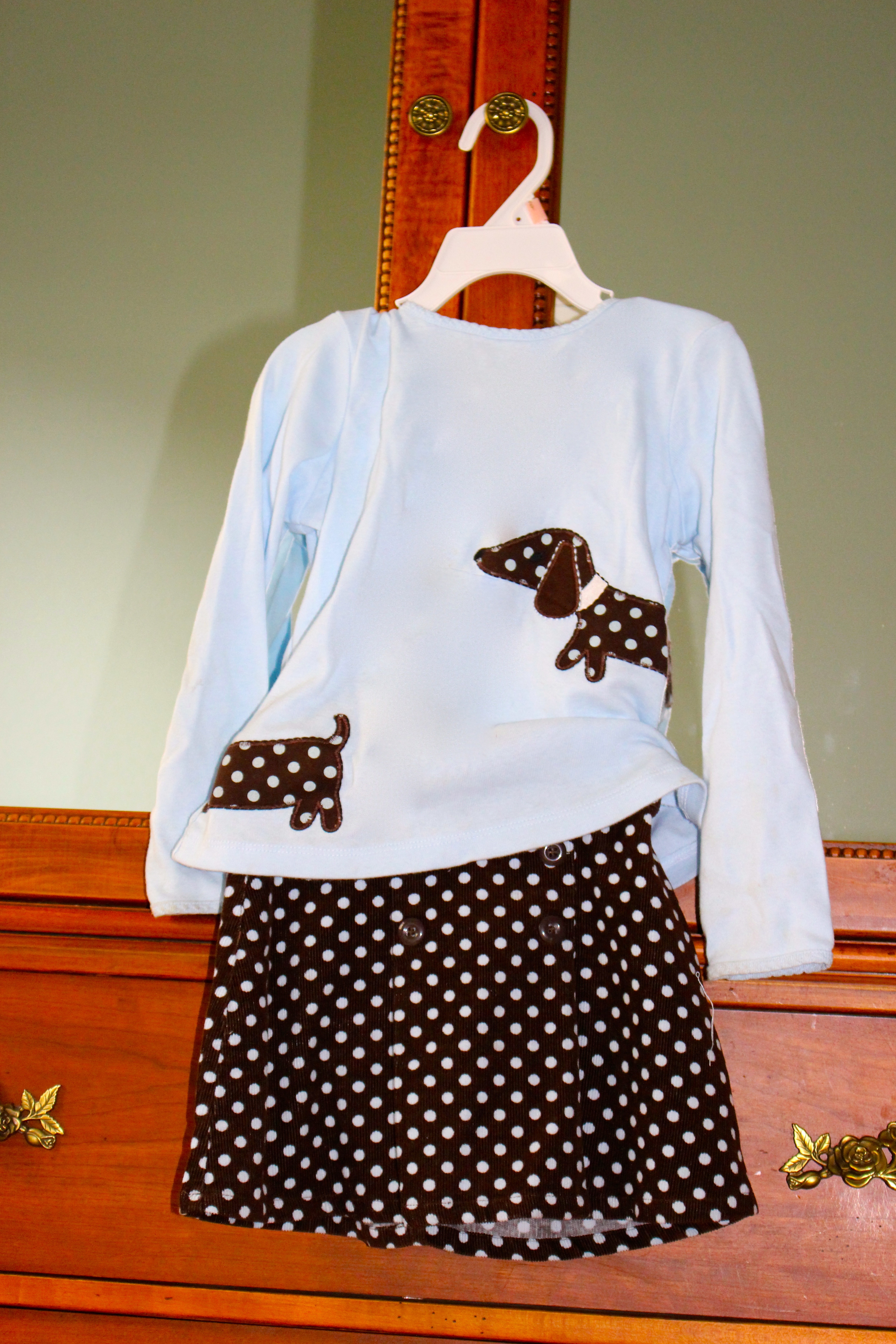 Gymboree puppy ensemble from resale