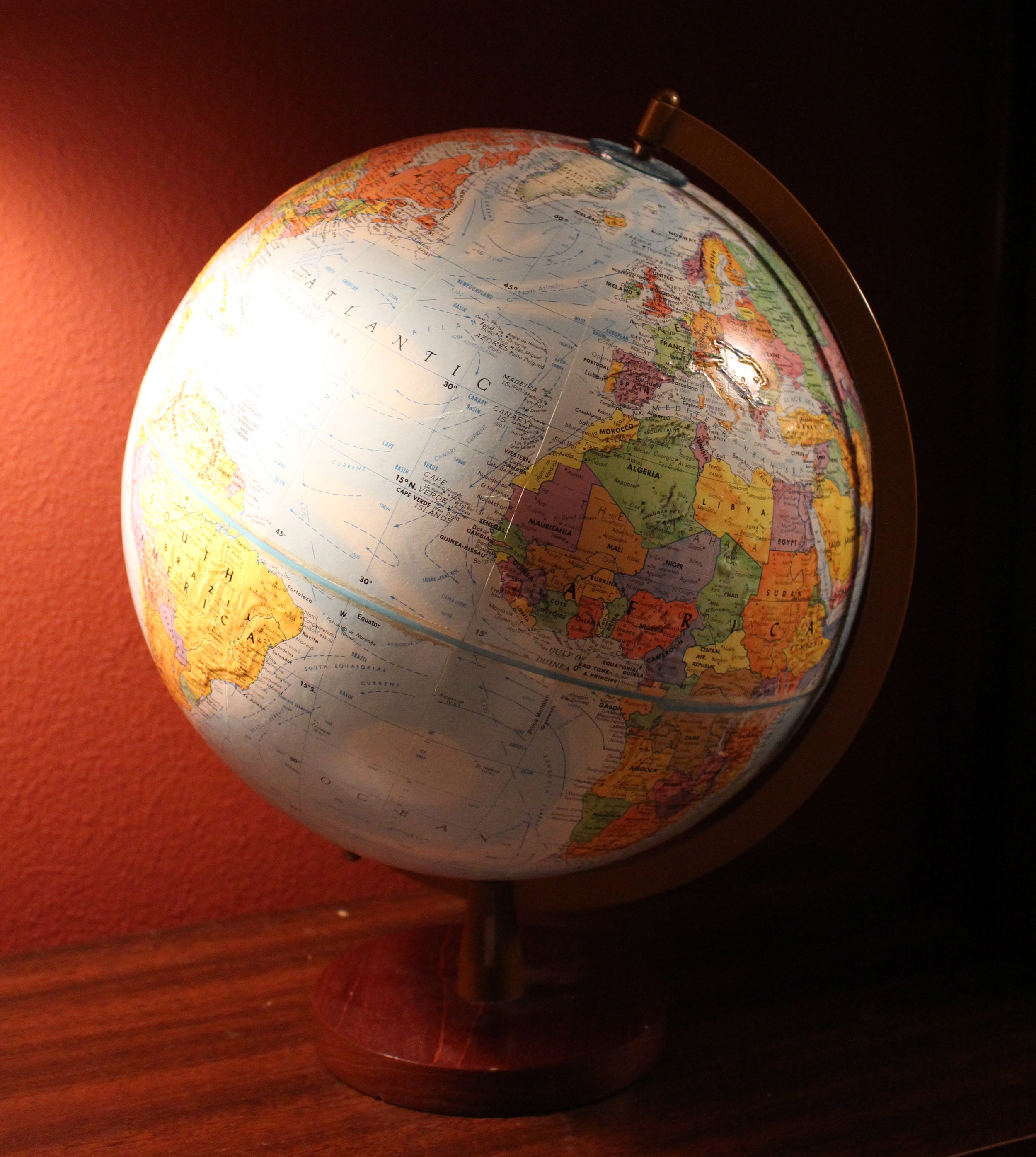 World globe from resale