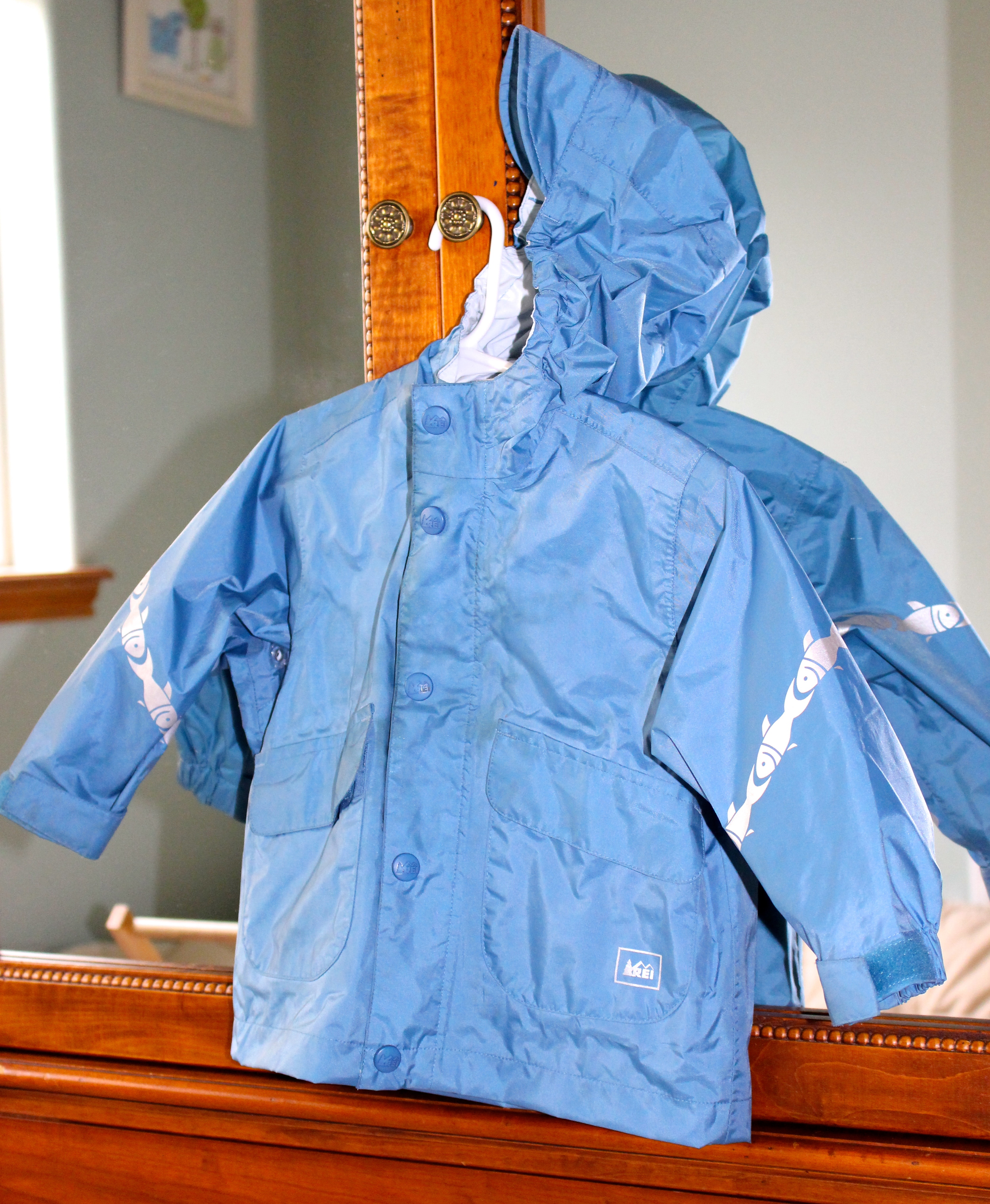 REI toddler raincoat from resale
