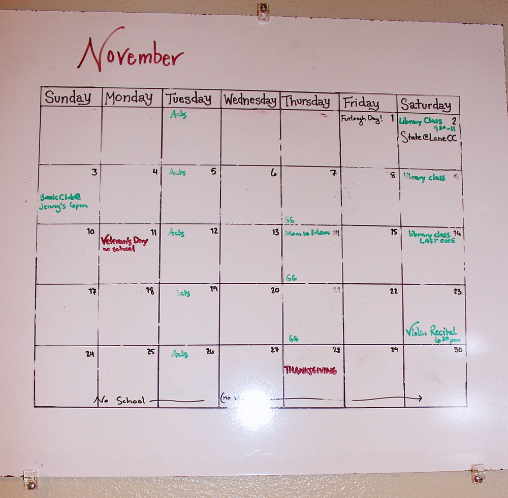 Diy Dry Erase Family Calendar Great For Classrooms Too Intentional Mama