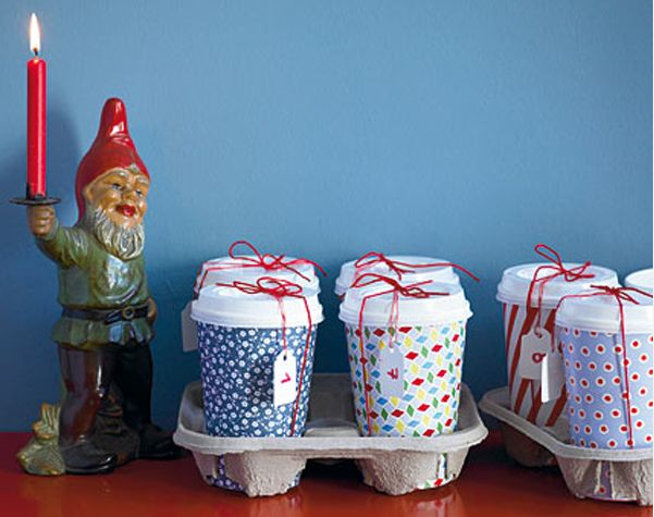 Coffee cup countdown via A Simple Home