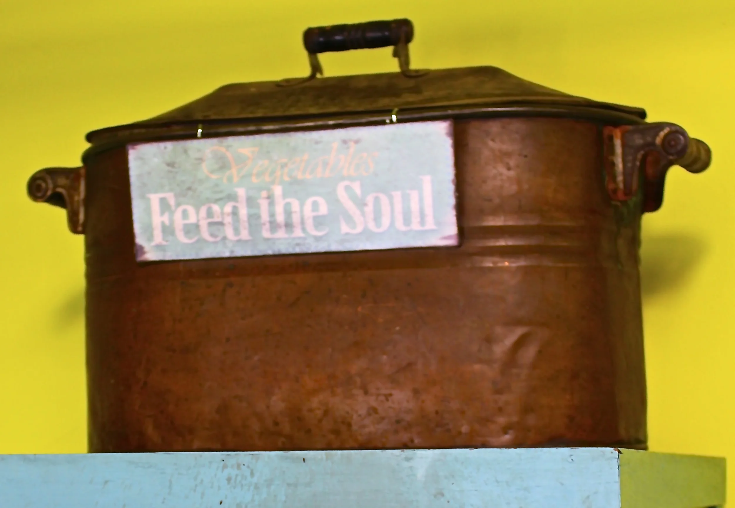 Vegetables feed the soul--don't you agree?
