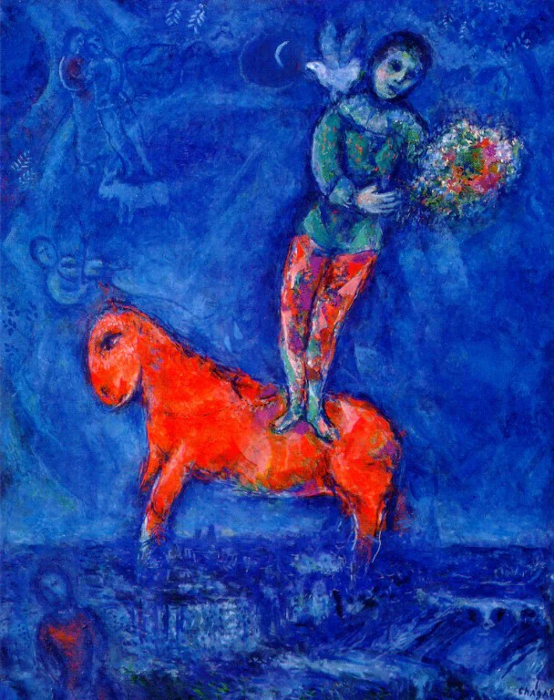 Child with a Dove by Marc Chagall , 1977