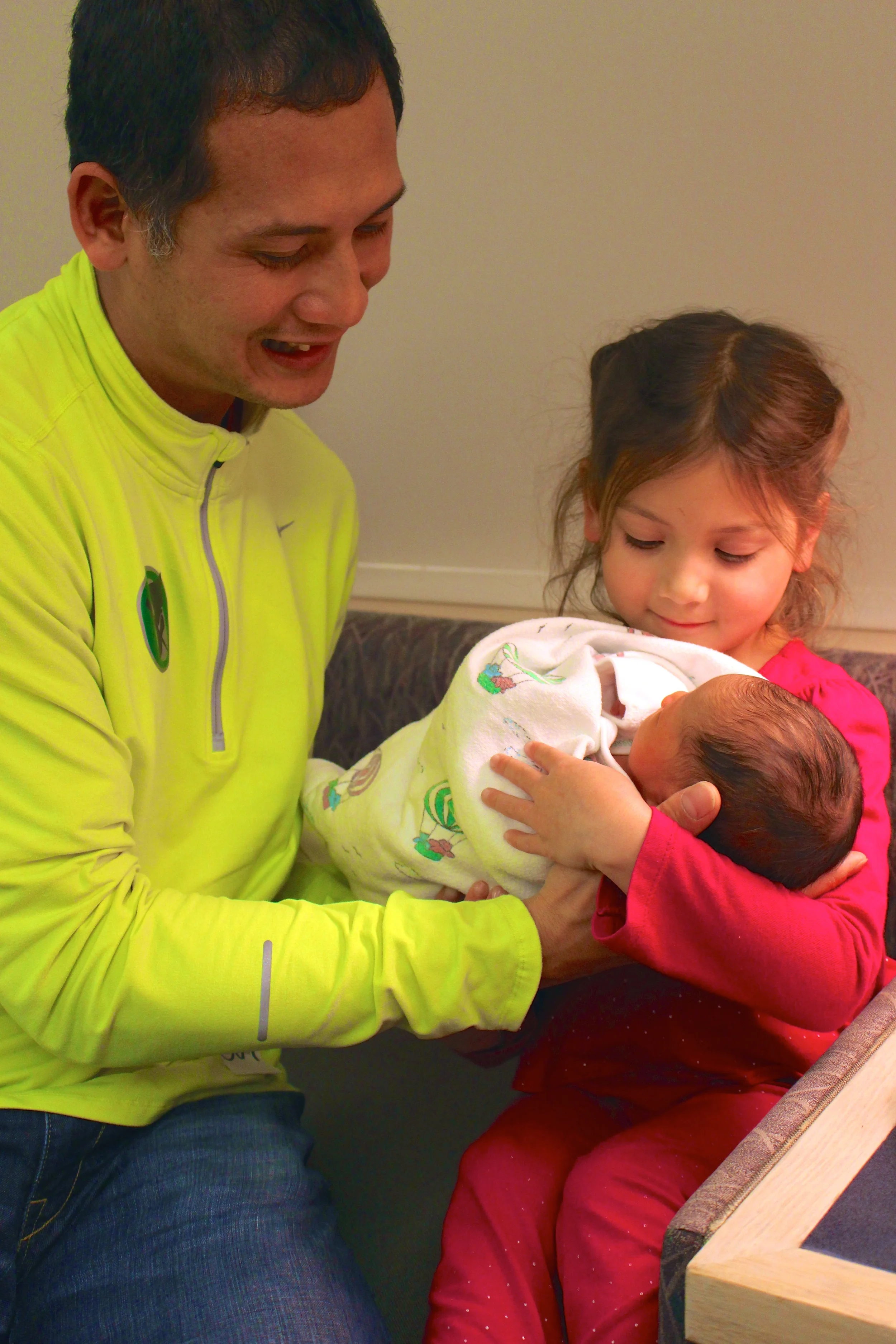 Welcoming our niece