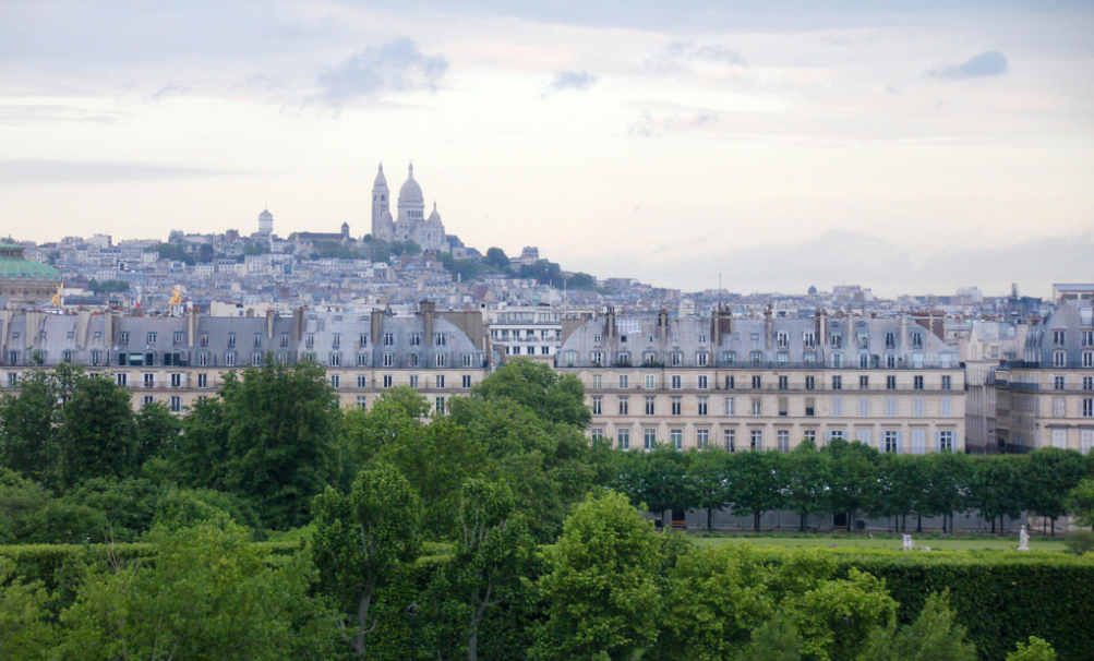Soir de Paris - Tuileries by Renard Camus