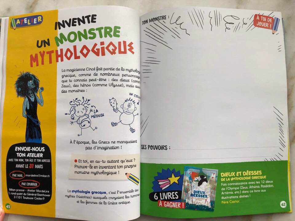 French children's magazine drawing activity subscription suggestion.jpg