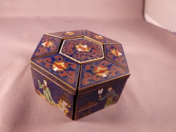 7 Box Cloisonne Set
