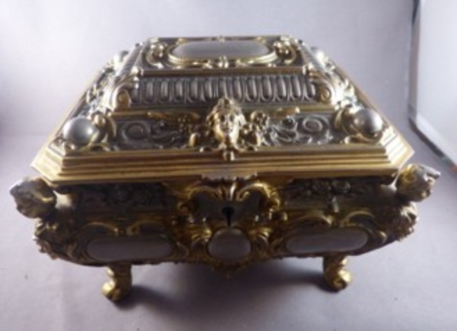 Art Nouveau Metal Box