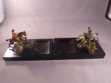 Vienna Bronze Horse Bookends