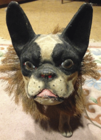 Paper Mache Bulldog