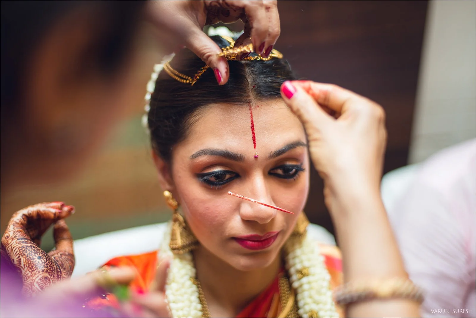  Cross cultural Tamil Brahmin Punjabi wedding at Temple Bay Mahabalipuram 