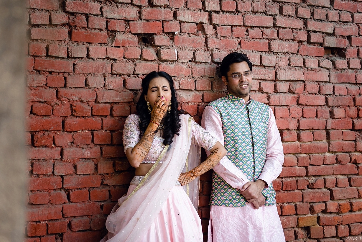 This Chic Indian Wedding Eschewed Tradition With a Color Palette of Pastels  and White