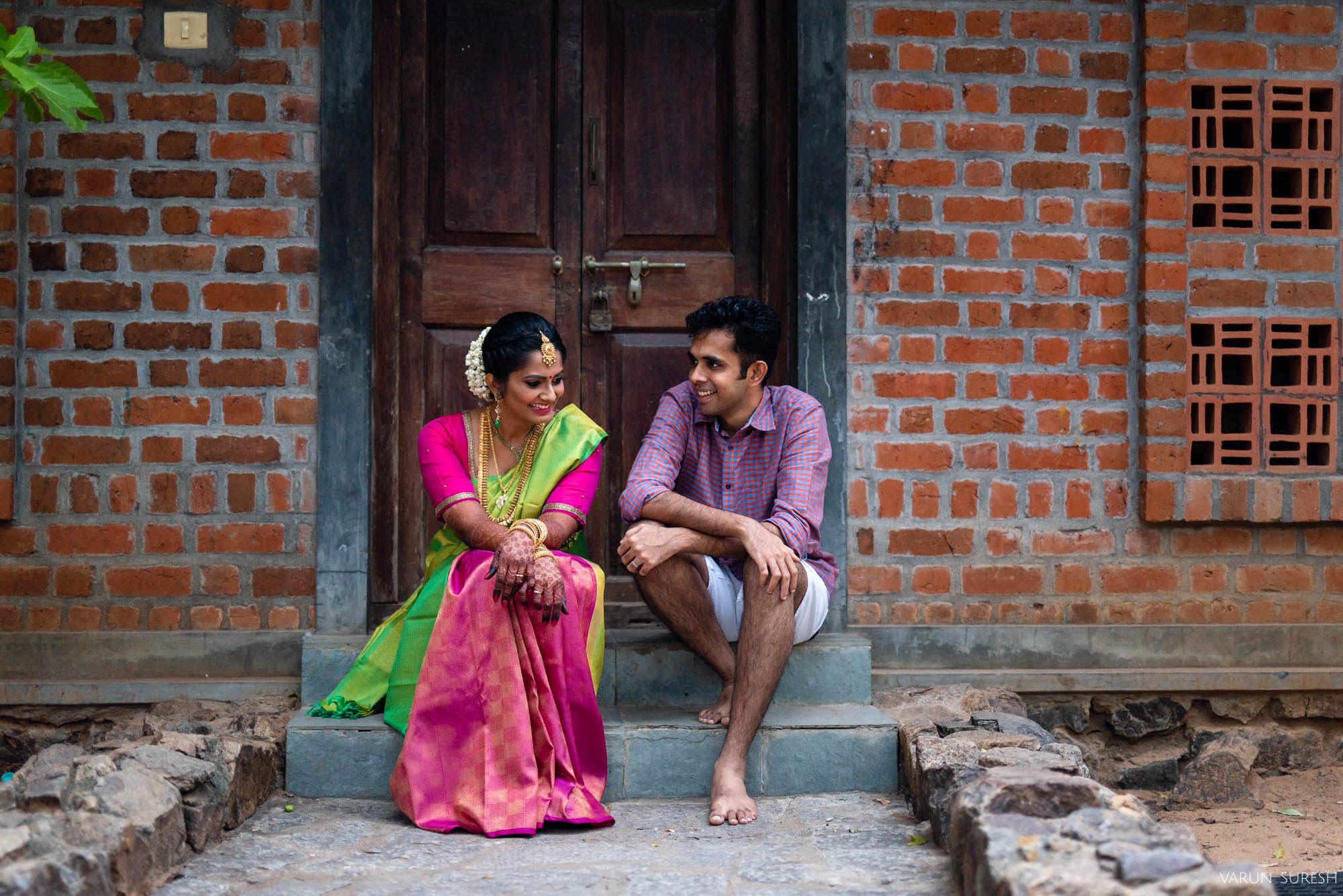 Indou and Ujwal's wedding at the Dakshin Chitra, Chennai