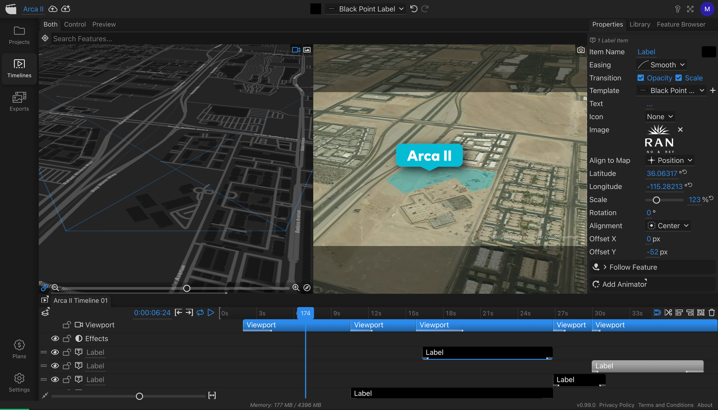 GeoLayers App Screenshot