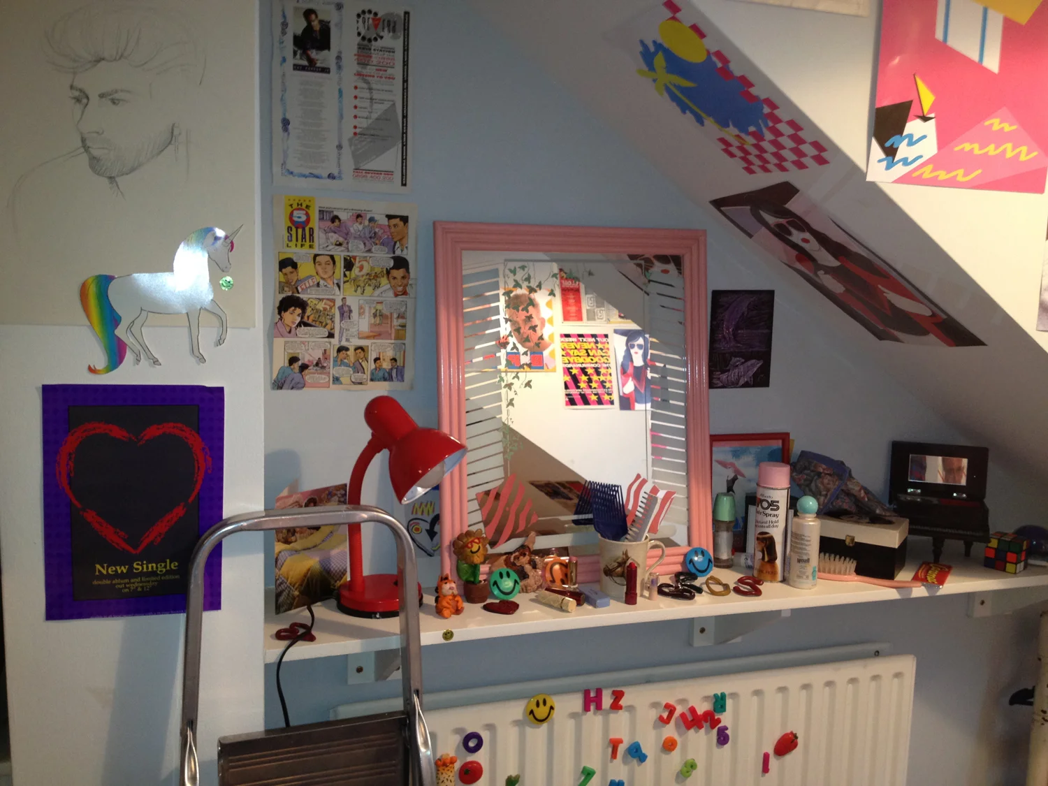 1980's Teenage bedroom
