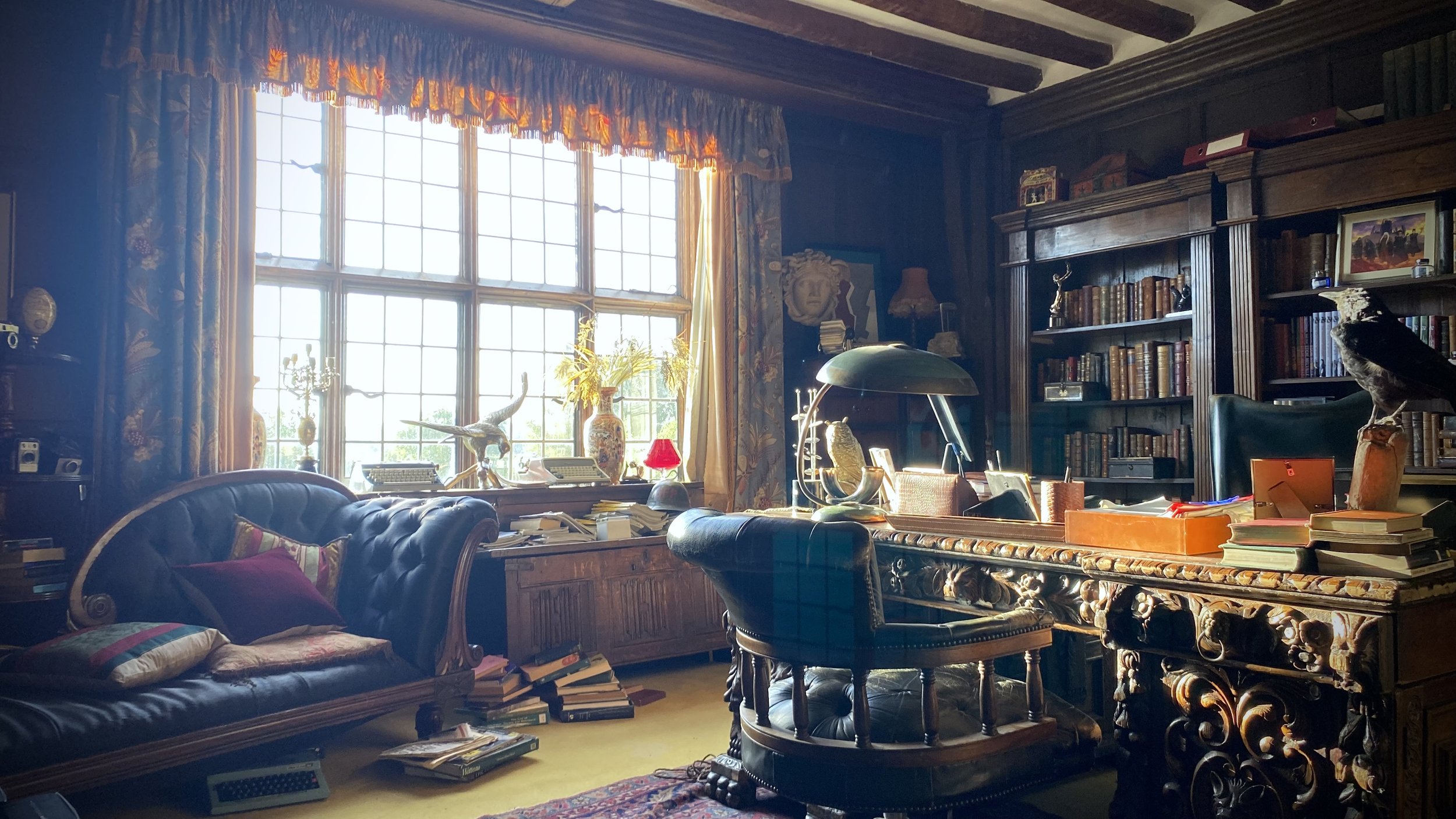 Mrs Sidhu Investigates: Eddie Melville’s office. Ep 2 Breaking Conventions
