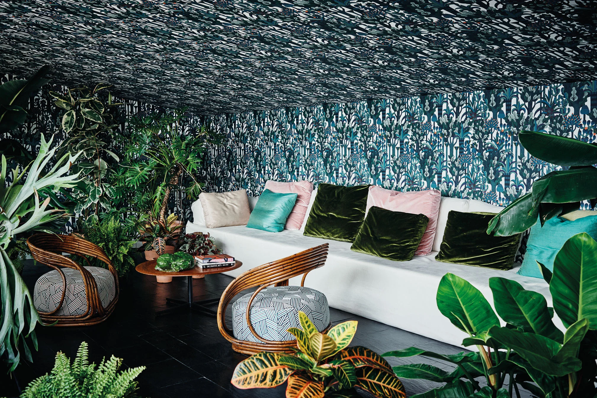 The home of Dedar textiles Caterina Fabrizio for Elle Decoration UK