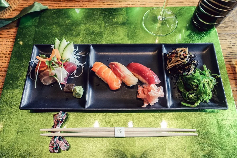 For Monaco-style dining – sushi with caviar and gold leaf – head to Yoshi at Hotel Metropole. 