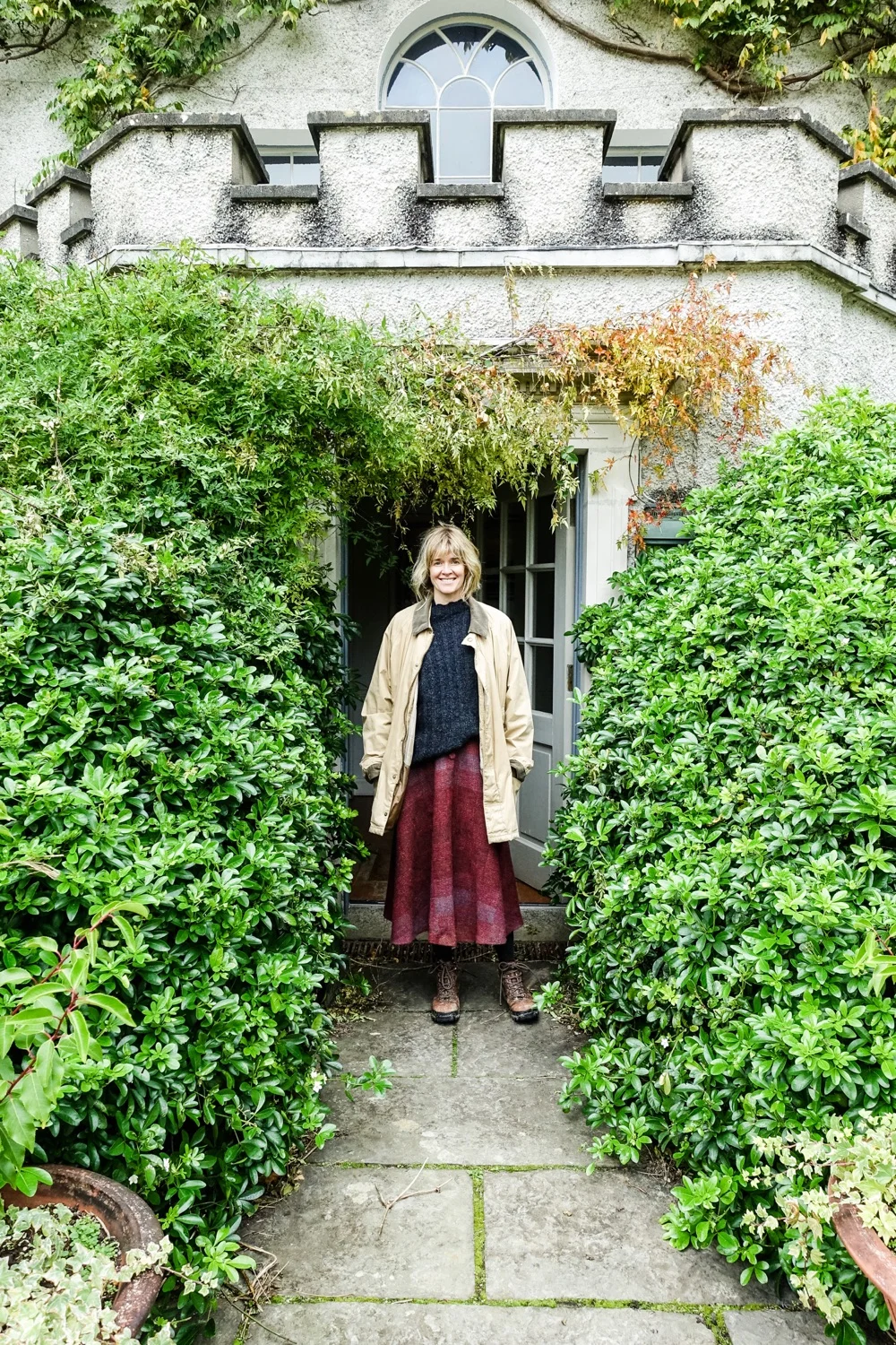 Home of Catherine and Dominic West, RED magazine