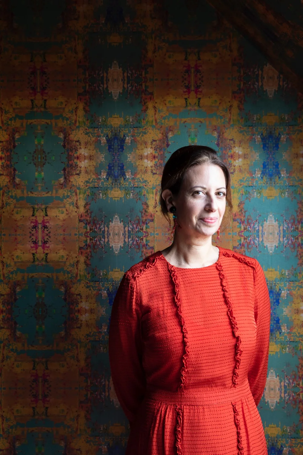 Textile artist Susi Bellamy home, Living etc