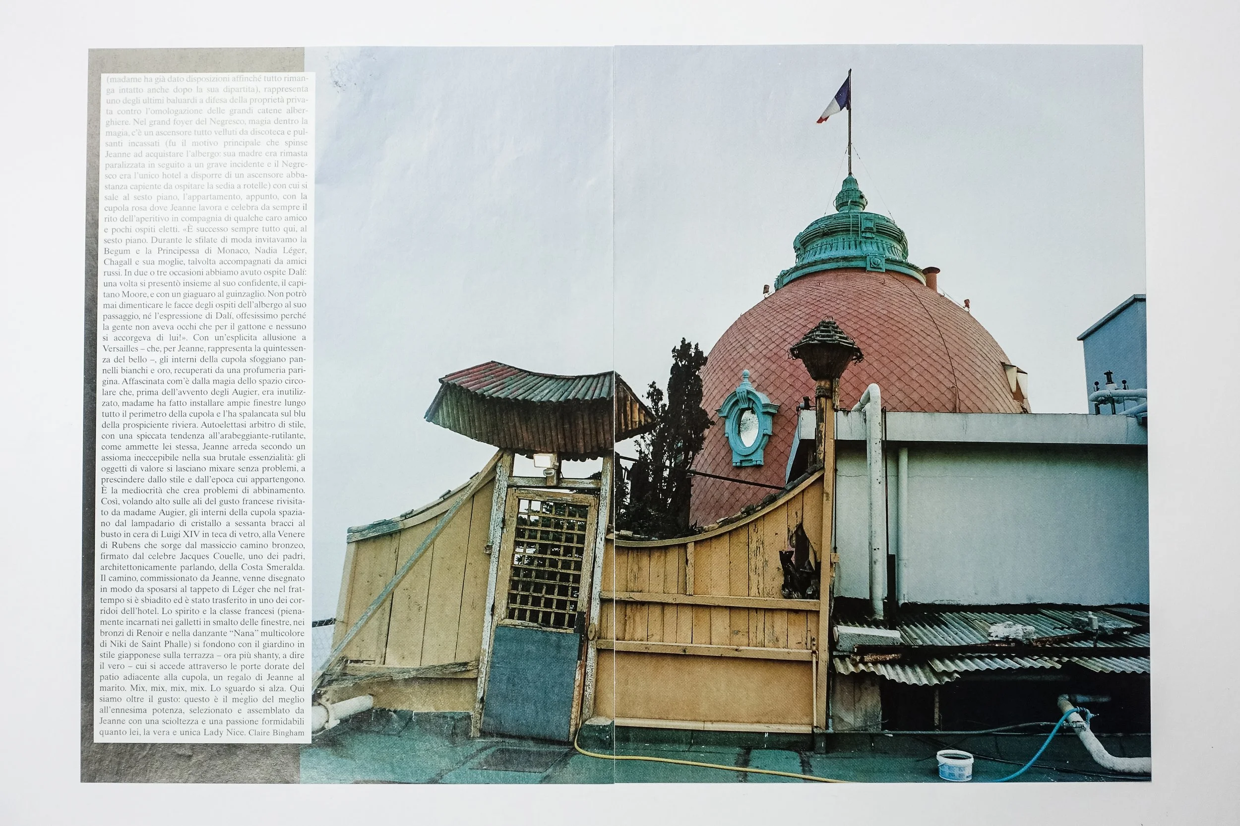 The pink dome of Le Negresco Hotel for Casa Vogue