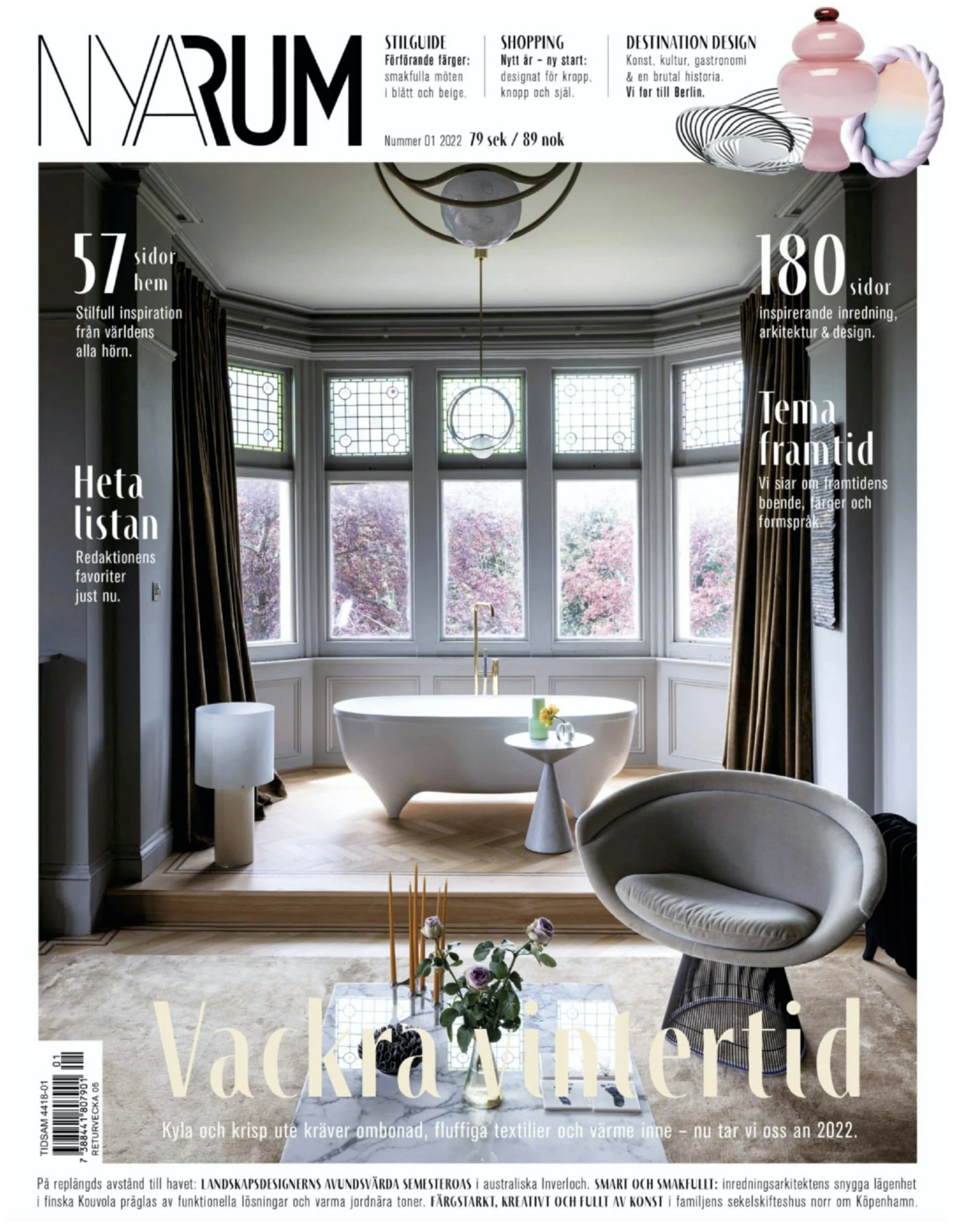 Scarlett Gowing's home for Elle Decoration (UK) and NYA RUM