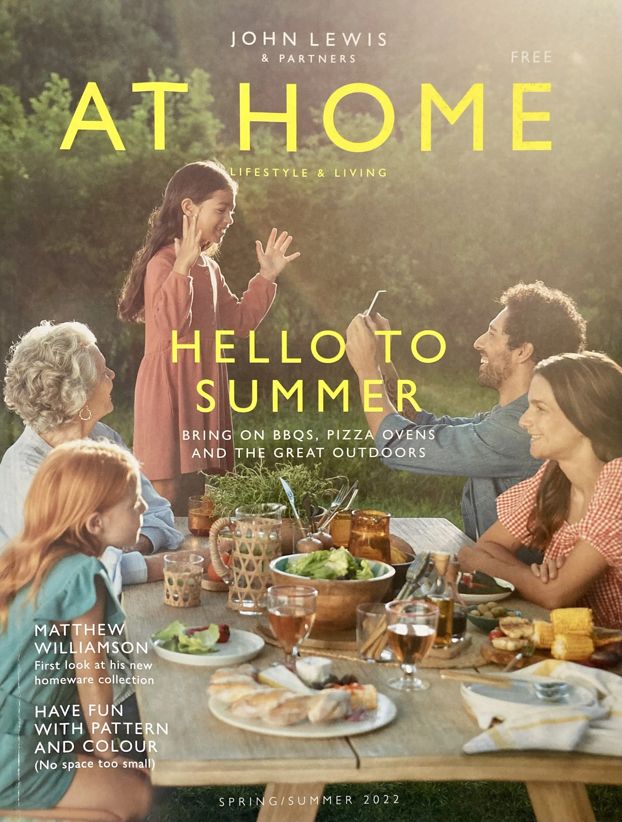 Ceramics story for John Lewis At Home magazine, SS22