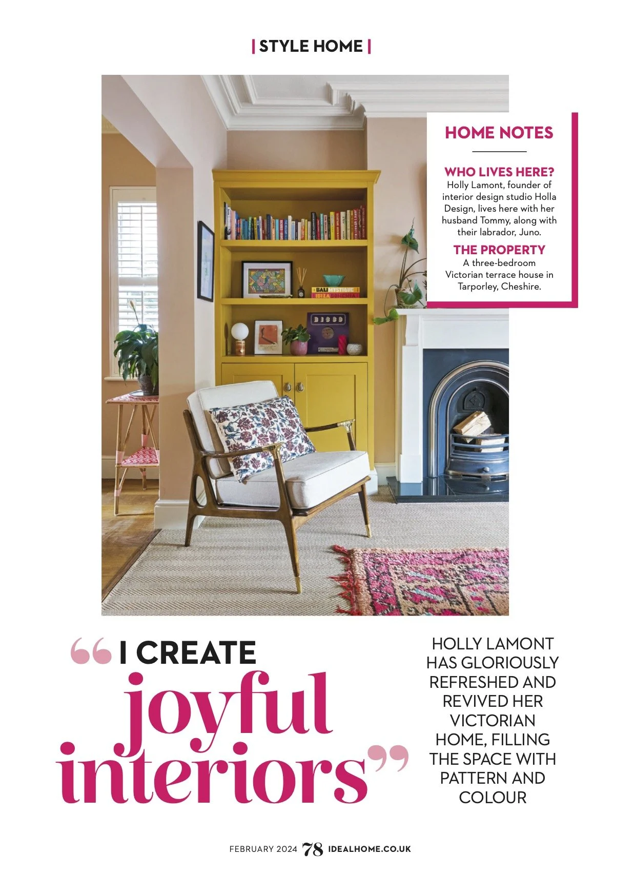 Holla Design for IDEAL HOME magazine