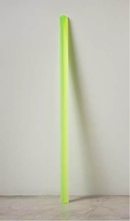 Peter Alexander Leaner, 2015 Urethane 95" x 4" 3"
