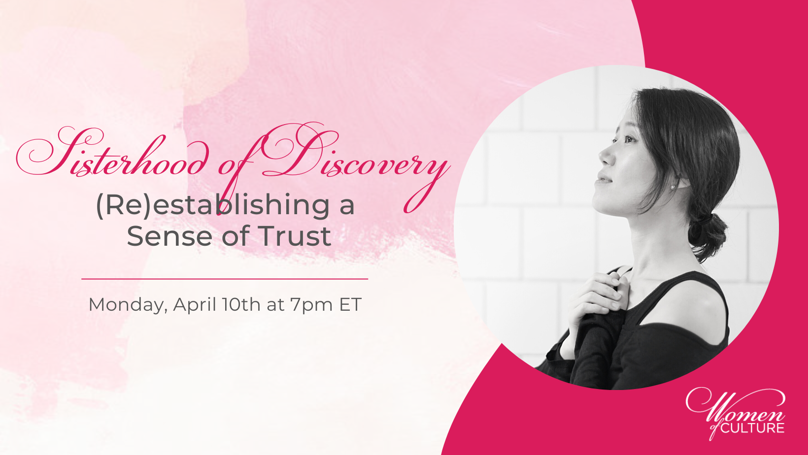 Winter 2023 Sisterhood of Discovery, Week 7 :  (Re)establishing a sense of trust