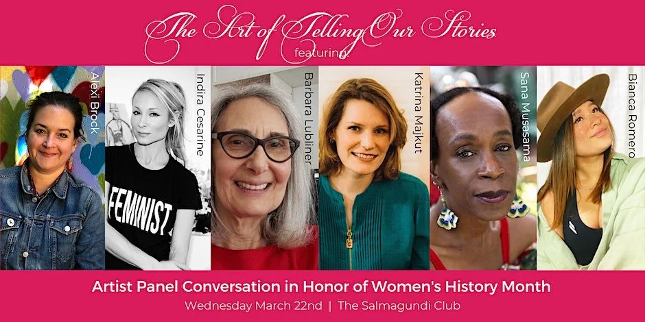 The Art of Telling Our Stories: Artist Panel for Women's History Month 2023