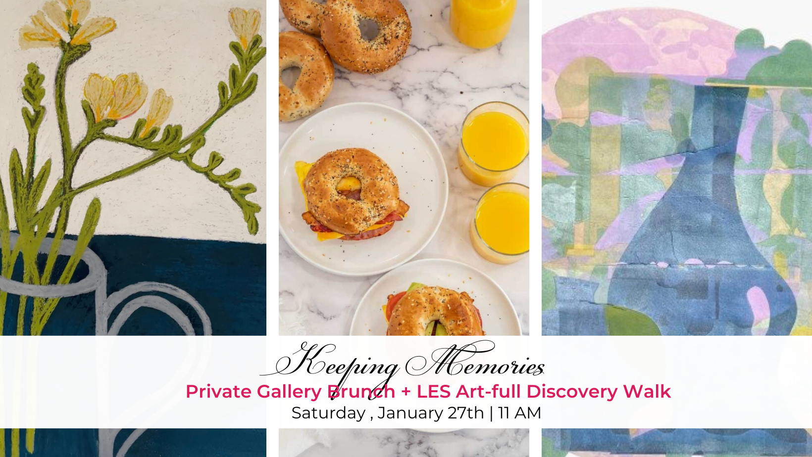 Keeping Memories: Private Gallery Brunch + LES Art-full Discovery Walk