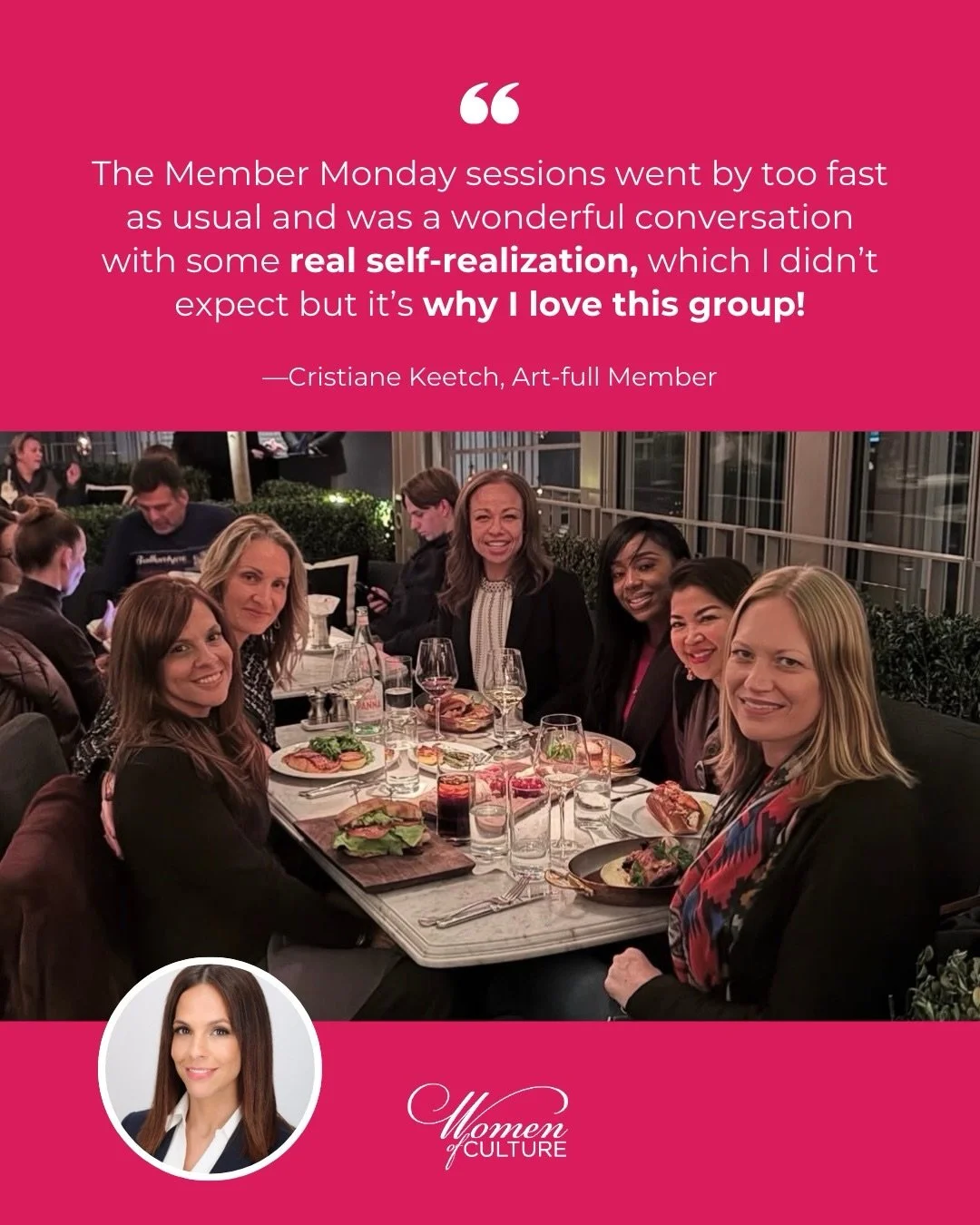 When was the last time someone asked you:
&ldquo;How are you&hellip; really?&rdquo;

We love hearing reflections like this one from @cristianeheat shared after one of our recent Member Monday sisterhood sessions.

If you&rsquo;re longing for deeper c