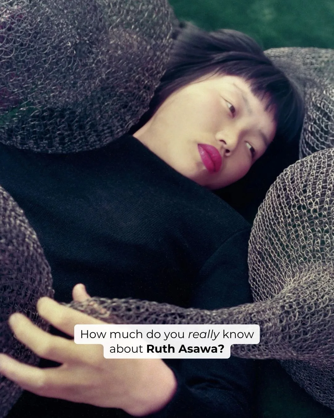 Did you know Ruth Asawa&rsquo;s art is as much about community as it is about form?

Join us online on Tuesday, January 6 for an illuminating 1-hour lecture exploring Asawa&rsquo;s life, practice, and legacy&mdash;just ahead of our in-person group vi