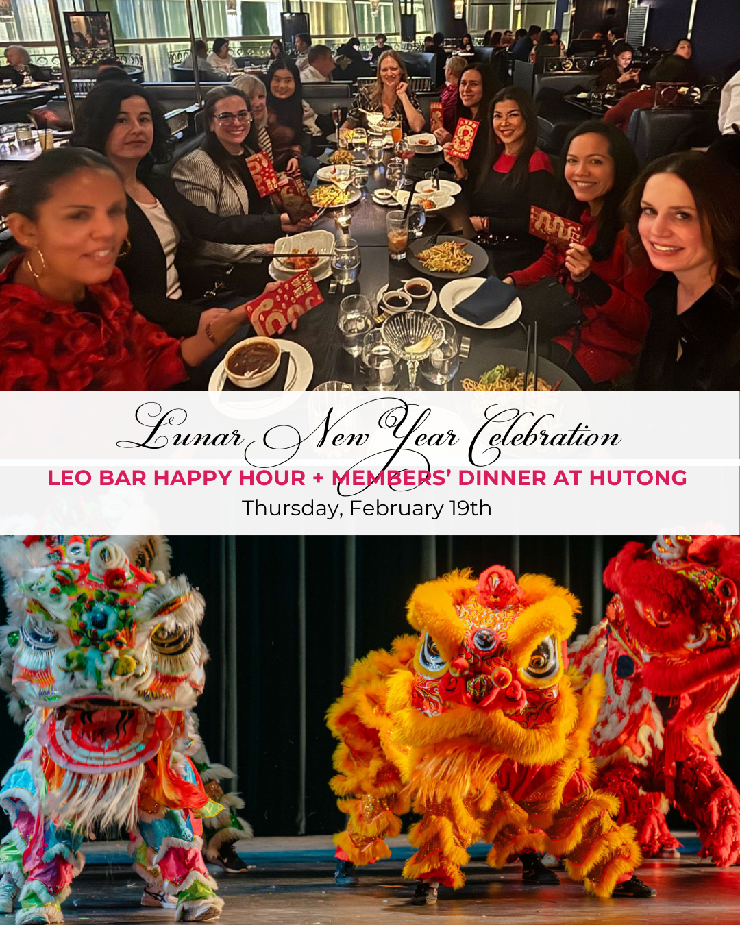Lunar New Year Celebration: Leo Bar HH + Flaming Duck Dinner