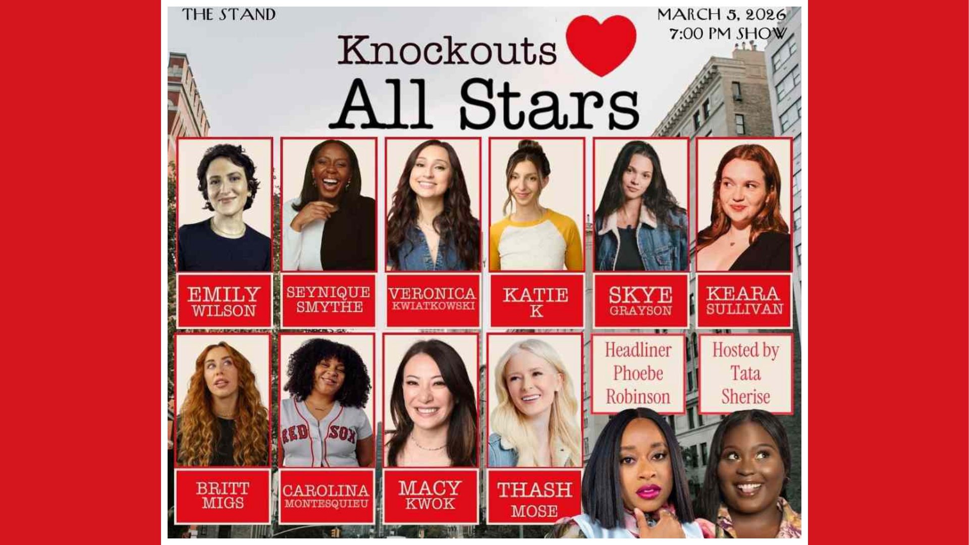 Art-full Member’s Comedy Night Out: Knockouts All-Stars 🎤✨