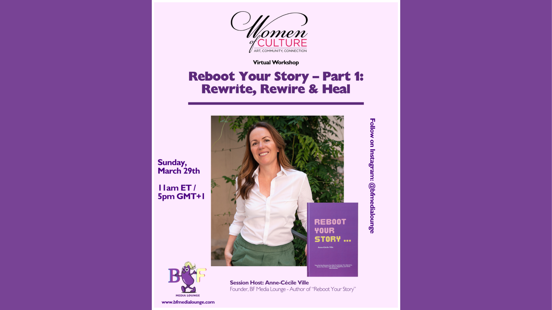 Reboot Your Story: Rewrite, Rewire &amp; Heal Online Workshop | 3/29