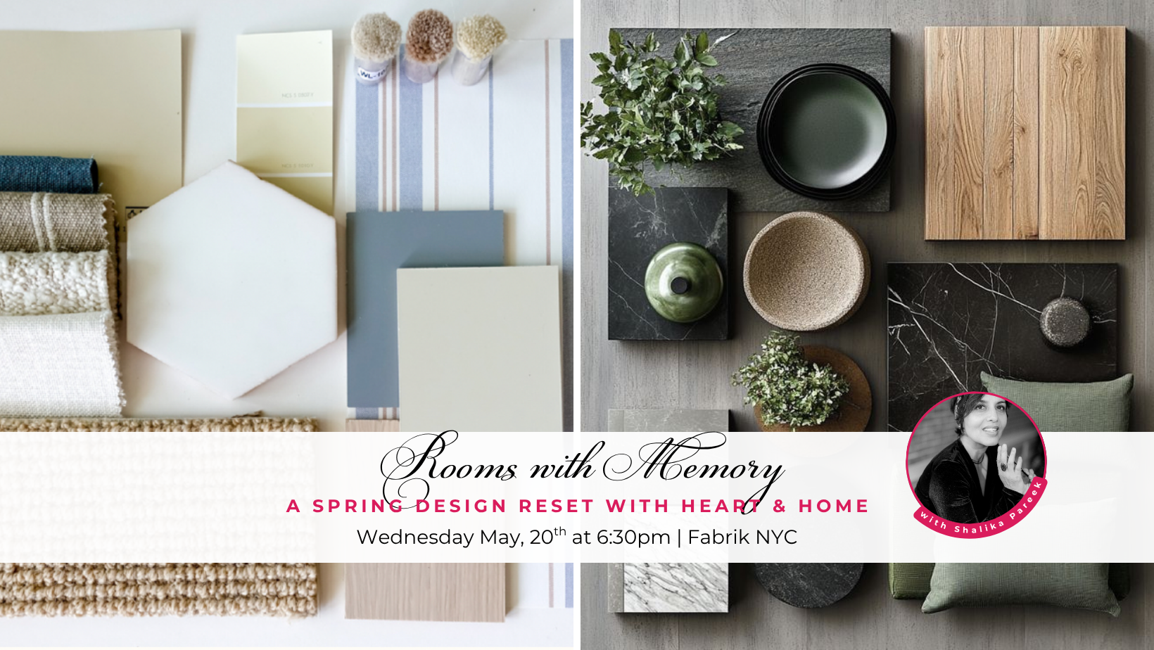 Rooms with Memory: A Spring Design Reset