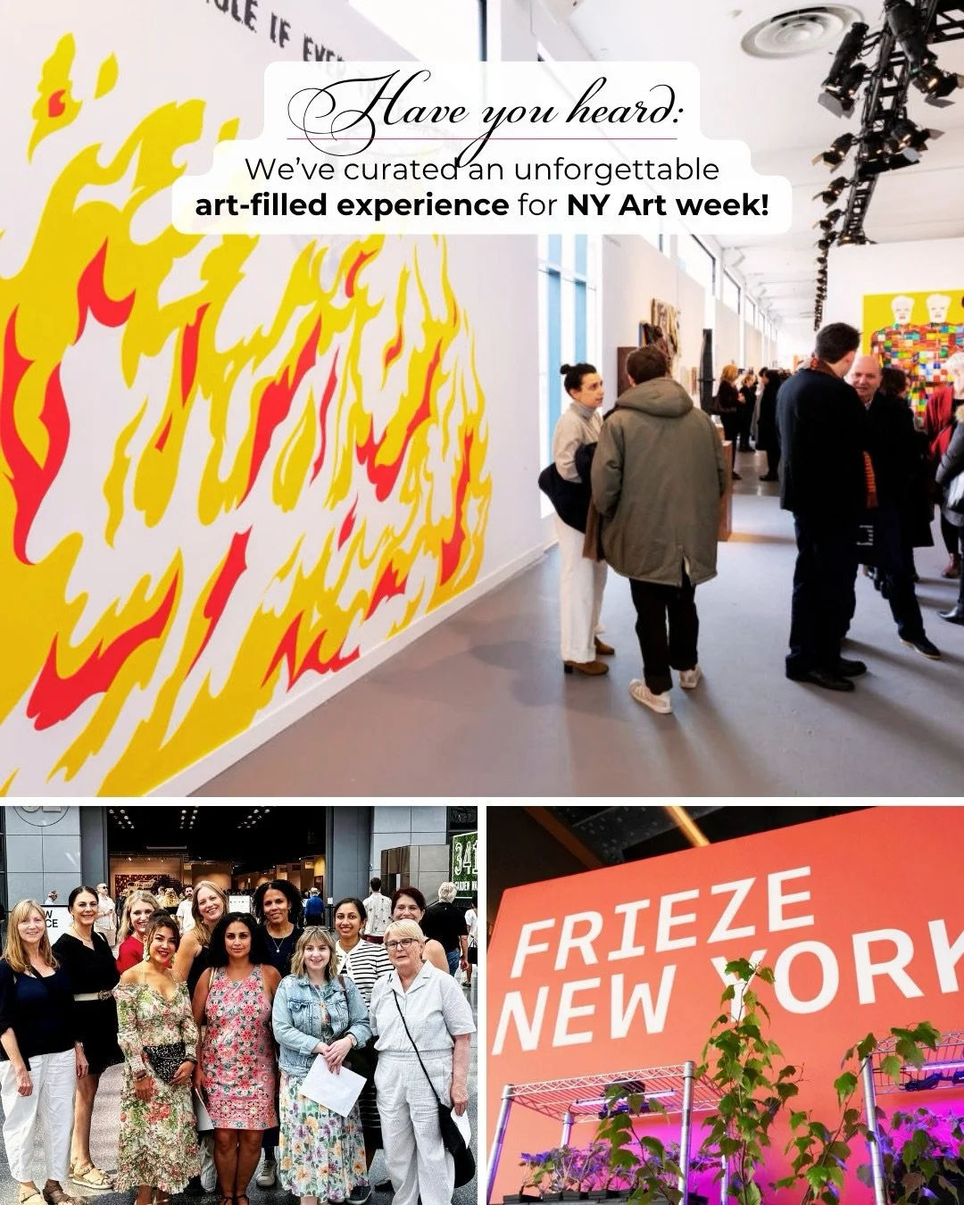 This is the weekend every art lover wishes they had access to 🎟️✨

Skip the lines. Go beyond the crowds. Experience New York&rsquo;s Spring Art Week the way insiders actually do&mdash;through VIP previews, private collections, and curated moments mo