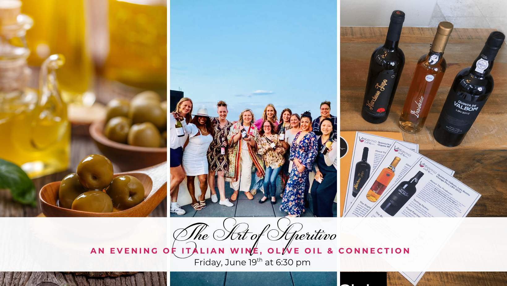 The Art of Aperitivo: An Evening of Italian Wine, Olive Oil &amp; Connection