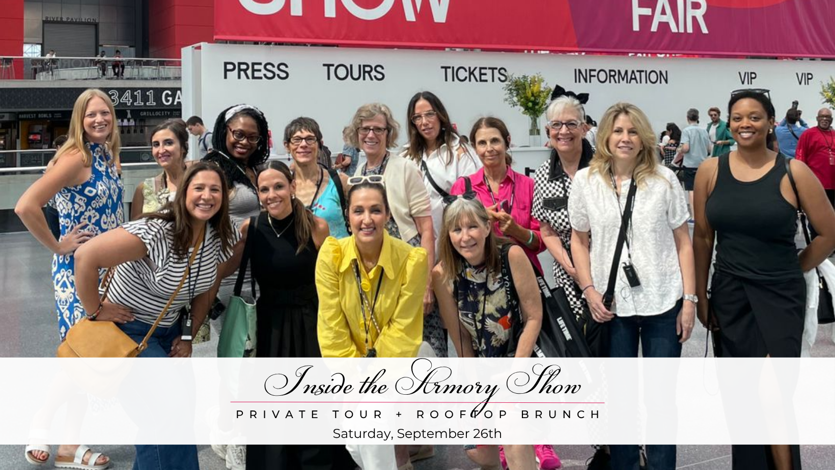 Inside the Armory Show: Private Tour + Rooftop Brunch 