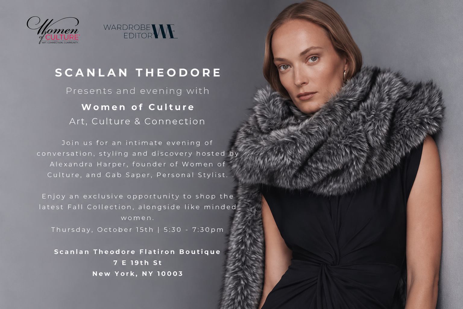 A Private Members-Only Evening of Shopping, Styling &amp; Discovery