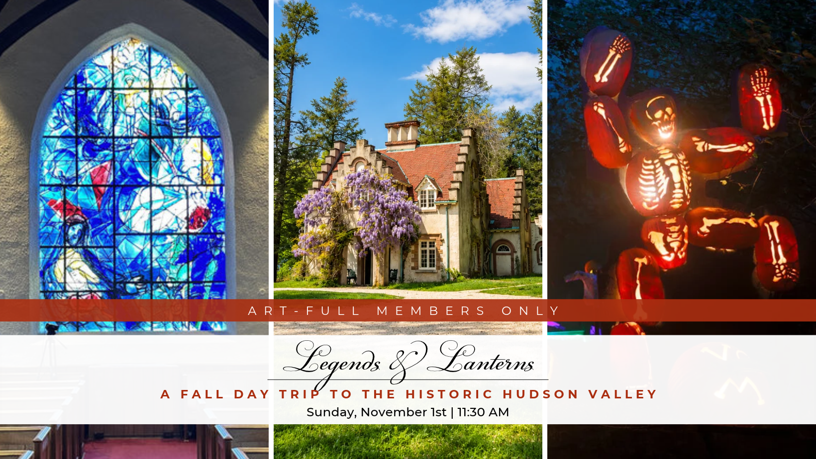 Legends &amp; Lanterns: A Hudson Valley Fall Escape