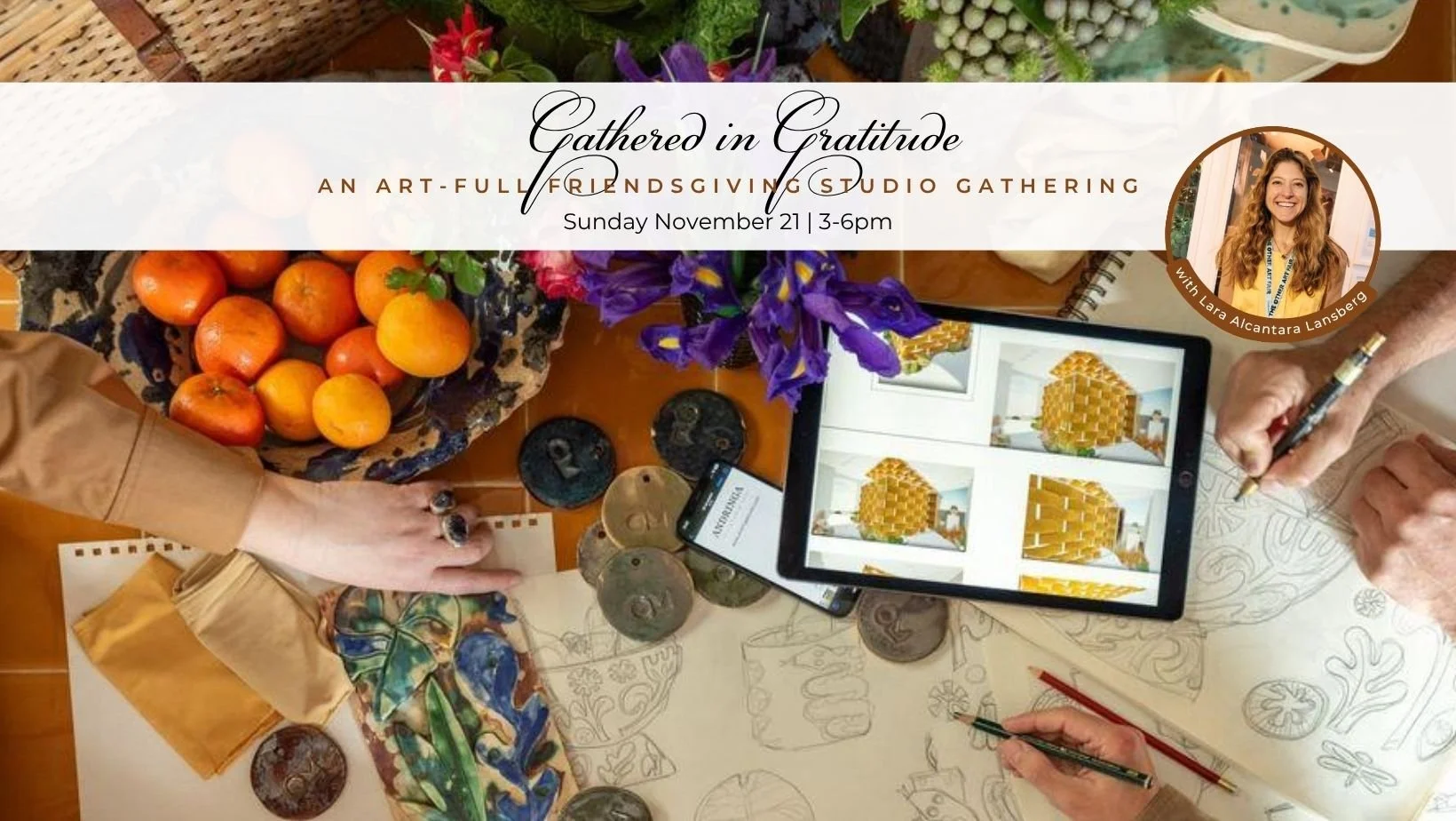 Gathered In Gratitude: An Art-full Friendsgiving &amp; Afternoon Tea