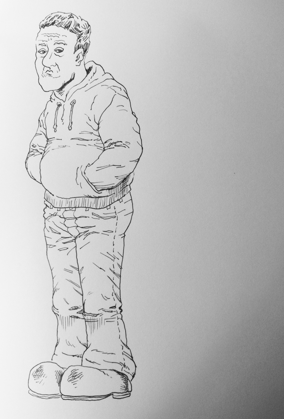 PlatinumCarbonFoutainPen-Sketch